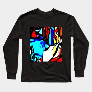 Abstract Painting Long Sleeve T-Shirt